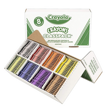 Crayola 800 Crayon Classpack of 16 Colours