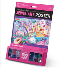 Crocodile Creek Jewel Art Poster Fairytale Magic