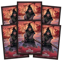 Disney Lorcana TCG: The Rise of the Floodborn: Sleeve Pack - Mulan