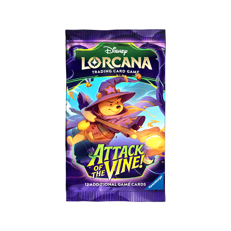 Disney Lorcana Trading Card Game - Attack of the Vine - Single Pack