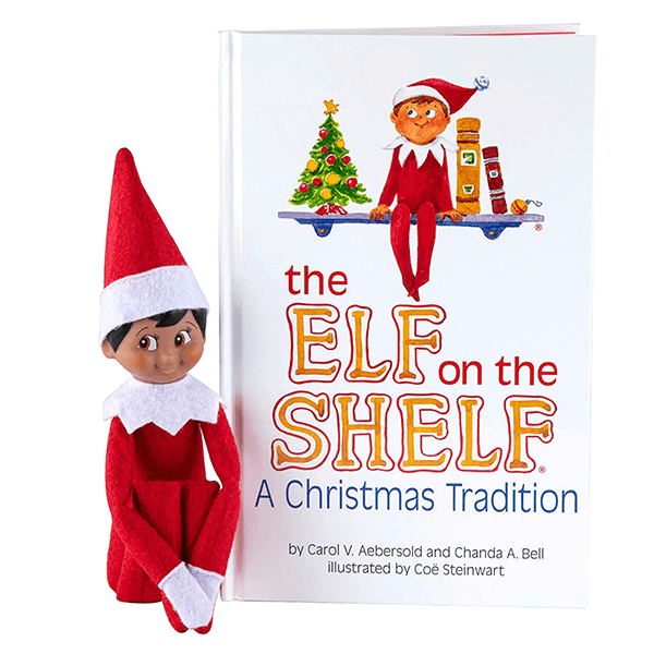 The Elf on the Shelf: A Christmas Tradition (Brown-Eyed Boy Scout Elf)