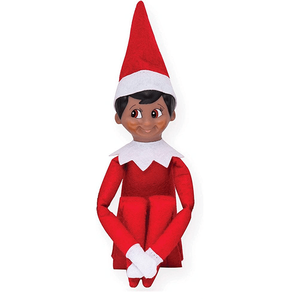 The Elf on the Shelf: A Christmas Tradition (Brown-Eyed Boy Scout Elf)