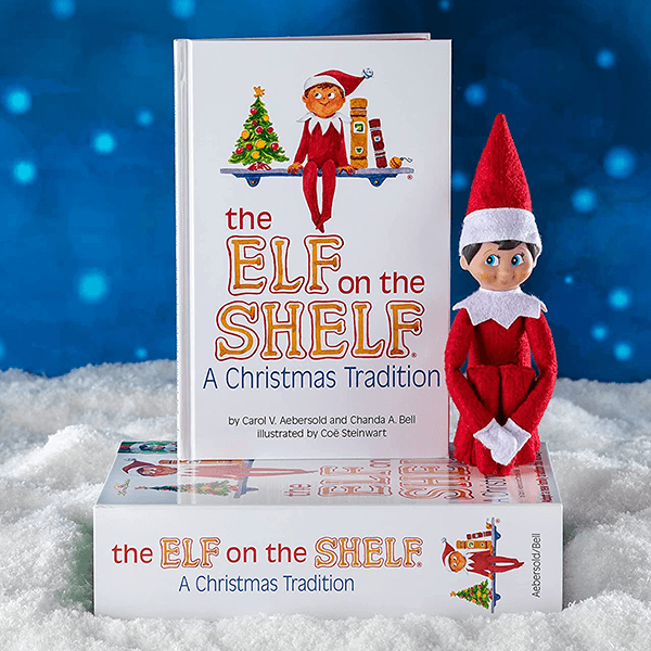 The Elf on the Shelf: A Christmas Tradition (Blue-Eyed Boy Scout Elf)