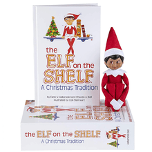 The Elf on the Shelf: A Christmas Tradition (Brown-Eyed Girl Scout Elf)