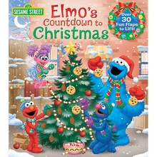 Sesame Street: Elmo's Countdown to Christmas Board Book