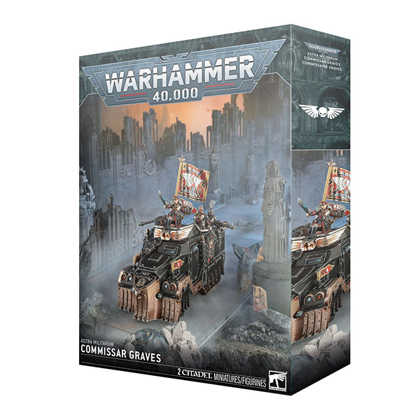 Games Workshop Warhammer 40,000 Astra Militarum Commissar Graves