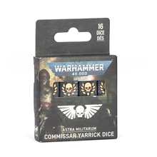Games Workshop Warhammer 40,000 Astra Militarum Commissar Yarrick Dice