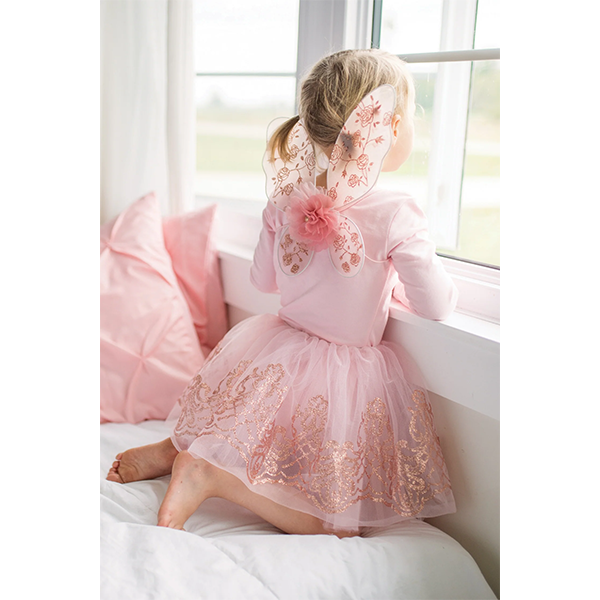 Great Pretenders Rose Gold Tutu & Wings