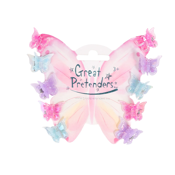 Great Pretenders Fancy Flutter Mini Hair Clips