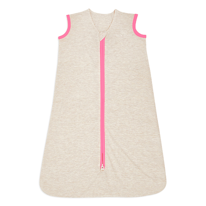 Medium Halo Ideal Temp SleepSack Wearable Blanket - Oatmeal/Pink