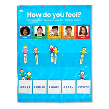 Hand2Mind Express Your Feelings Pocket Chart