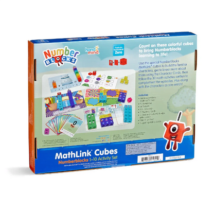 Hand2Mind Mathlink Cubes Numberblocks 1 to 10 Set