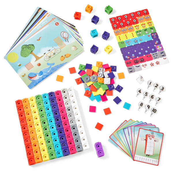Hand2Mind Mathlink Cubes Numberblocks 1 to 10 Set