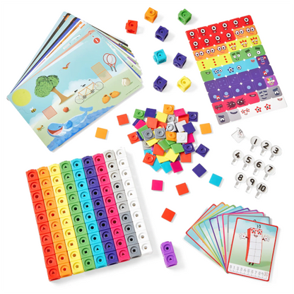 Hand2Mind Mathlink Cubes Numberblocks 1 to 10 Set