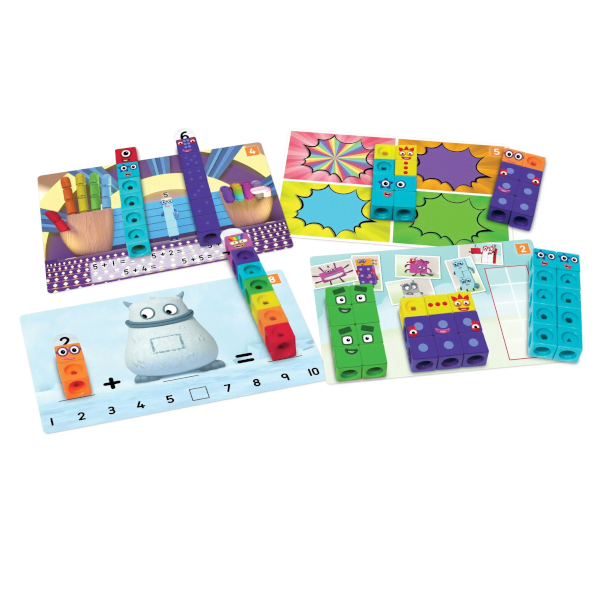 Hand2Mind Mathlink Cubes Numberblocks 1 to 10 Set