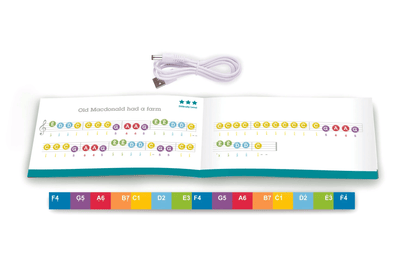 Hape Learn with Lights Piano with Stool