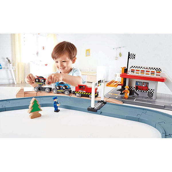 Hape Race Car Transporter