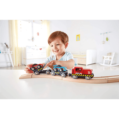 Hape Race Car Transporter