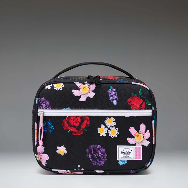 LEGO® Herschel - Falling Florals - Pop Quiz Lunch Box - 5L