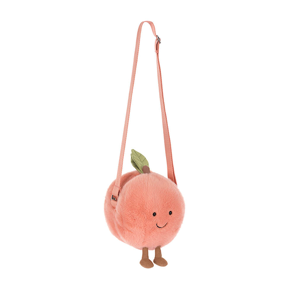 Jellycat Amuseables Peach Shoulder Bag