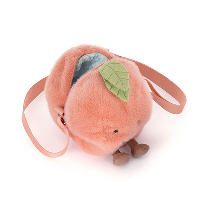 Jellycat Amuseables Peach Shoulder Bag