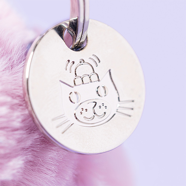 Jellycat Thistlepop Blossom Bunny Bag Charm