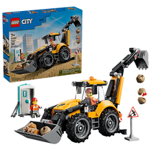 LEGO® City 60480 Yellow Backhoe Loader