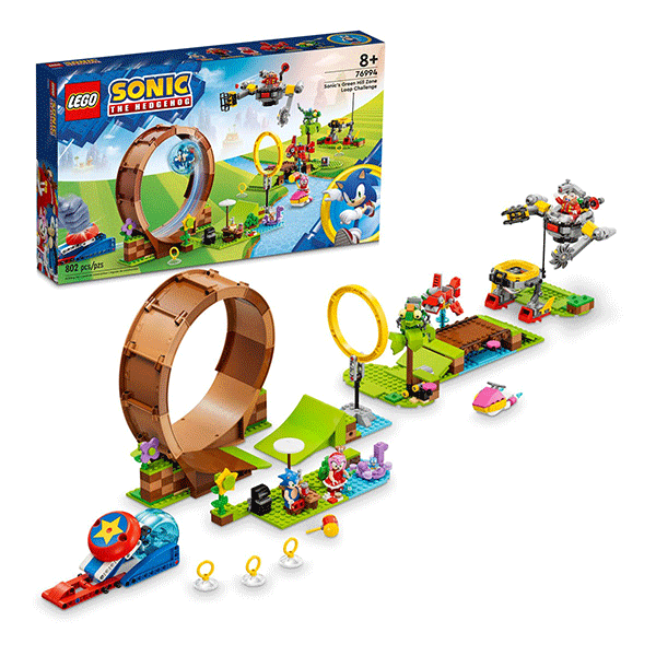 LEGO® Sonic the Hedgehog™ 76994 Sonic’s Green Hill Zone Loop Challenge
