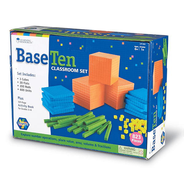 Learning Resources Brights Base Ten Class Set