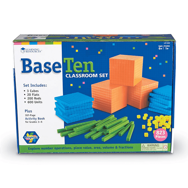 Learning Resources Brights Base Ten Class Set