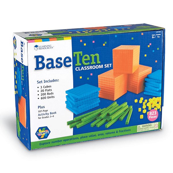 Learning Resources Brights Base Ten Class Set