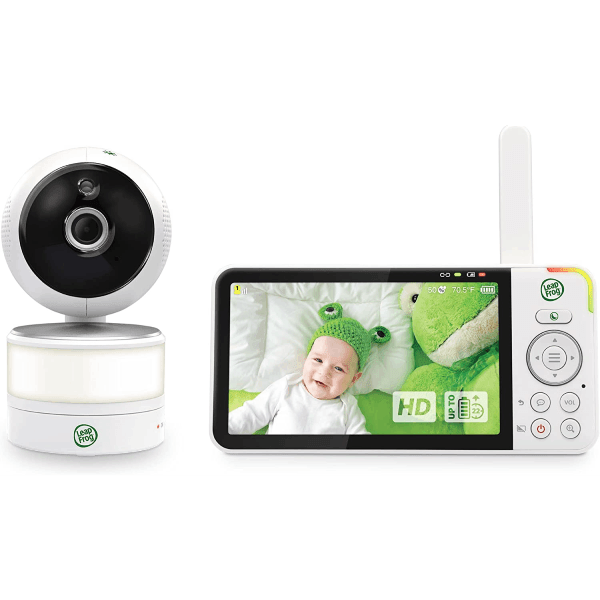 LeapFrog LF915HD 720p Video Baby Monitor with 5 Inch Display and 360 Degree Pan & Tilt Camera