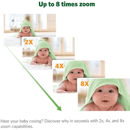 LeapFrog LF915HD 720p Video Baby Monitor with 5 Inch Display and 360 Degree Pan & Tilt Camera