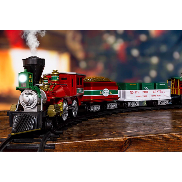 Lionel North Pole Central Ready to Play Train Set with Bluetooth