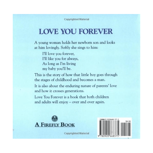 Love You Forever Paperback Book