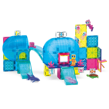 MAGNA-TILES Undersea Adventure 58-Piece Set