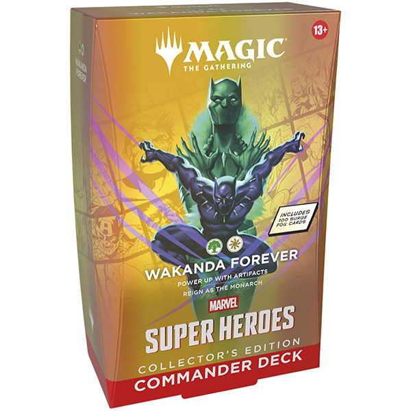 Magic the Gathering Marvel Super Heroes Commander Deck - Wakanda Forever