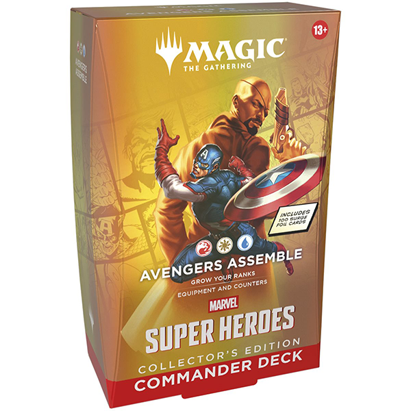 Magic the Gathering Marvel Super Heroes Collector Commander Deck - Avengers Assemble