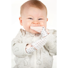 Malarkey Kids Much Minis Teething and Anti Scratch Mitt - Floral Wishes
