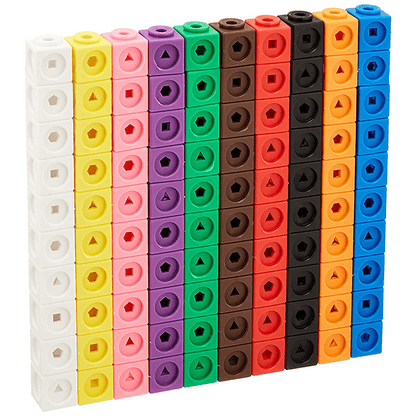Learning Resources Mathlink Cubes Set of 100