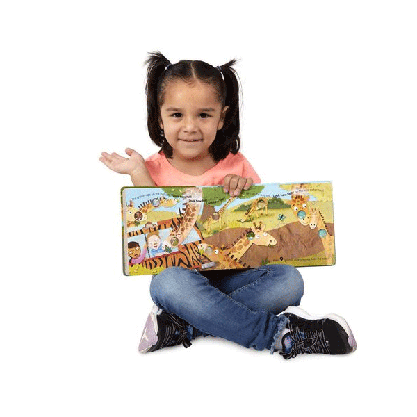 Melissa & Doug Poke-A-Dot: The Wheels on the Bus Wild Safari