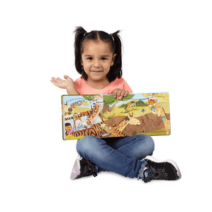Melissa & Doug Poke-A-Dot: The Wheels on the Bus Wild Safari