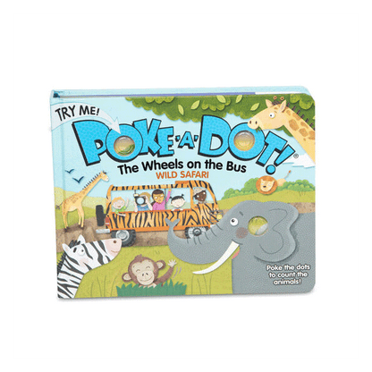 Melissa & Doug Poke-A-Dot: The Wheels on the Bus Wild Safari