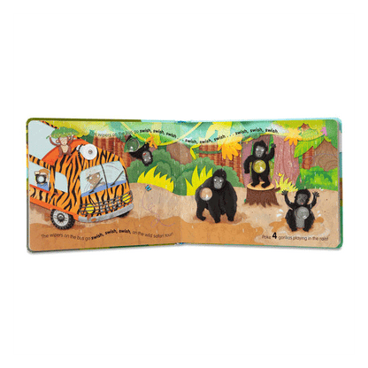Melissa & Doug Poke-A-Dot: The Wheels on the Bus Wild Safari