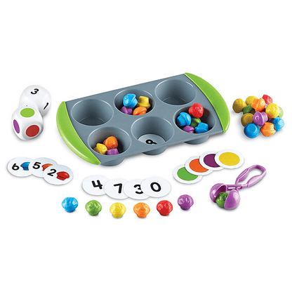 Learning Resources Mini Muffin Match Up Math Activity Set