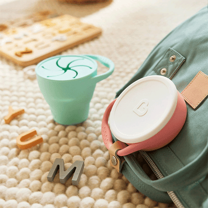 Munchkin Cest Silicone! Snack Catcher - Coral