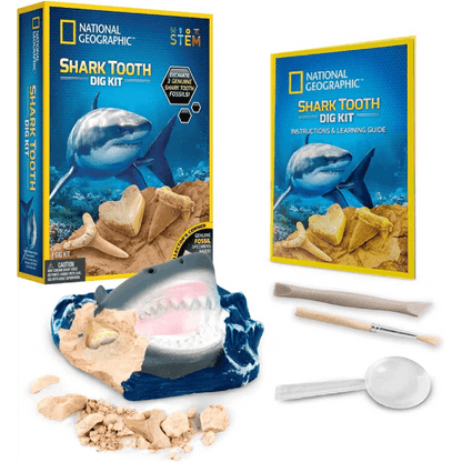 National Geographic Shark Tooth Dig Kit