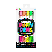Ooly Magic Puffy Neon Pens