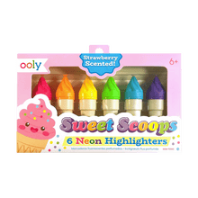 Ooly Sweet Scoops Scented Neon Highlighters