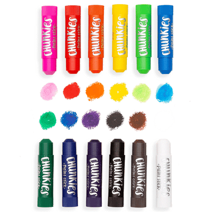Ooly Chunkies Paint Sticks Original Pack - Set of 12